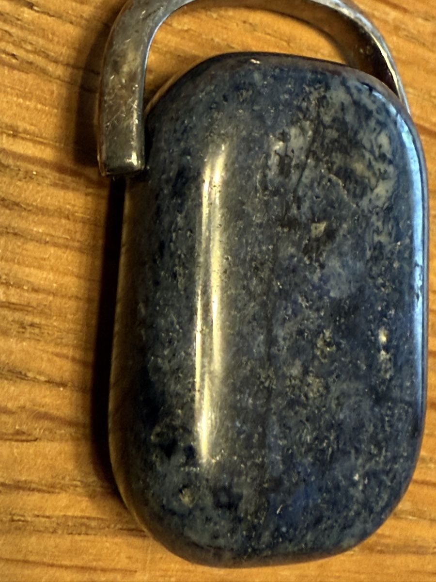 Ciondoli: Stein Silber Anhänger, 925 Sterling Silber. Edelstein – Usato da Goldach venduto da Messerguru 3