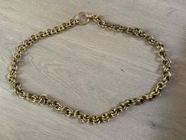 Goldener Bally Gurt 115cm