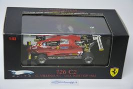 Ferrari 126 C2 Villeneuve , HWE , 1:43