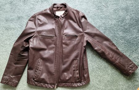 Lederjacke in XL