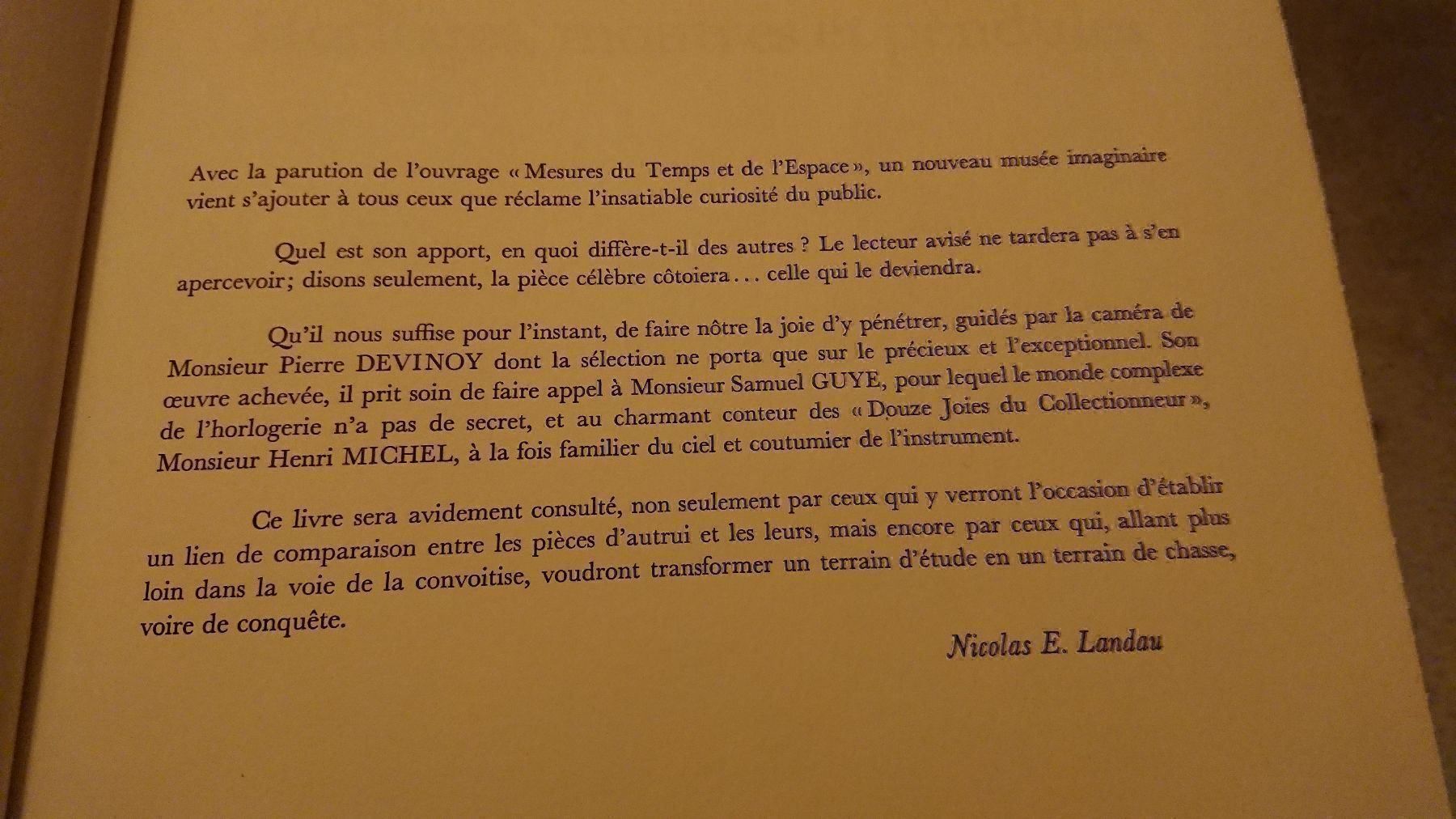 Libri: Mesures du Temps et de l'Espace – Usato da Cortaillod venduto da signep 6