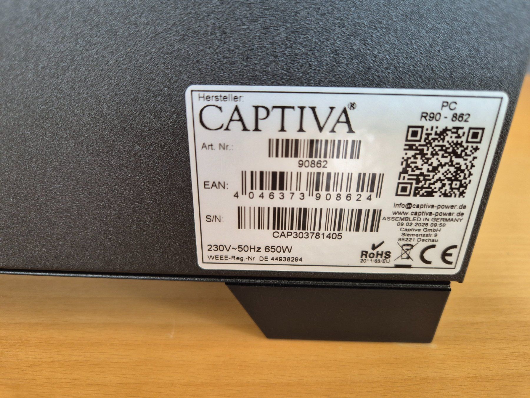 PC: Captiva Gaming PC Advanced Gaming R90-862 – Usato da Kallern venduto da Meister1 4