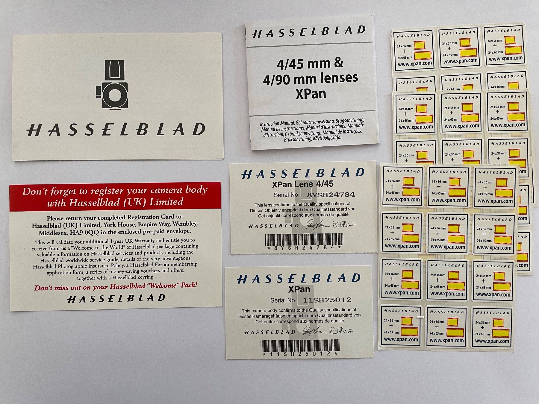 Hasselblad Fotocamera: Hasselblad XPan – Usato da Susch venduto da Ascaso 6