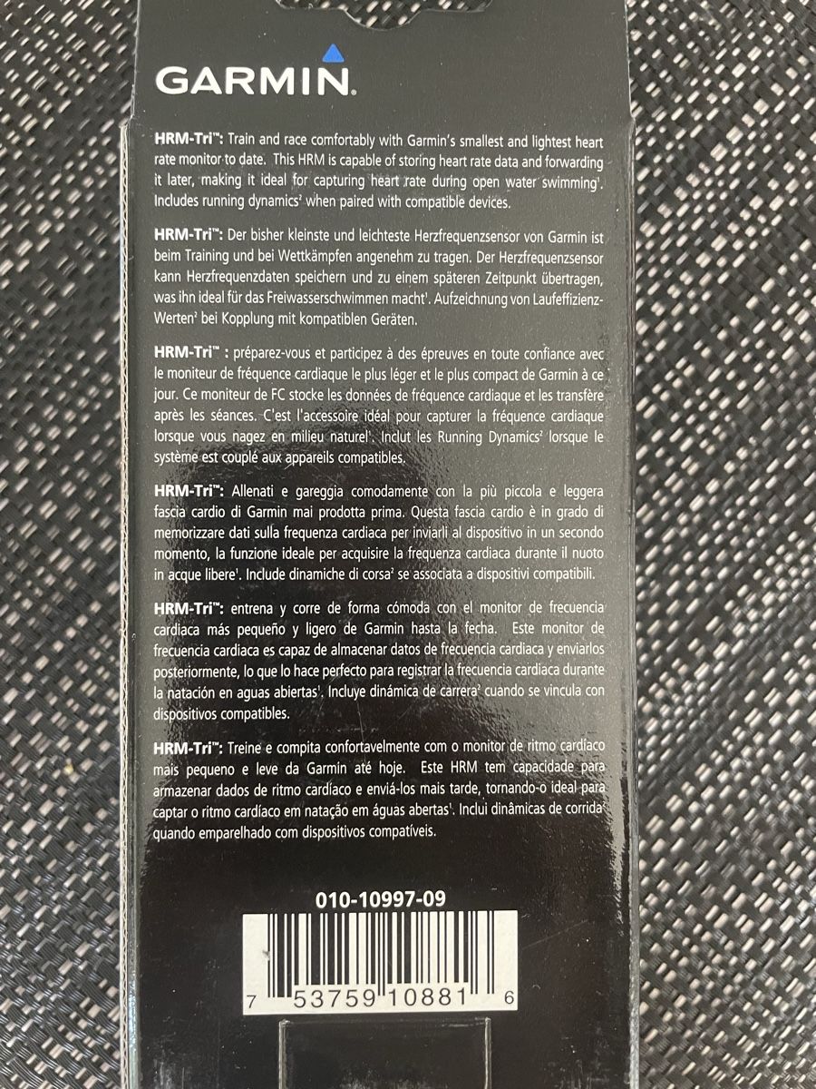Garmin Mesurer: Garmin HRM-Tri Brustgurt Herzfrequenz – D'occasion à Staufen par spinning_1979 1
