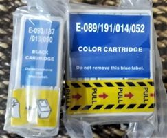 8x Druckerpatronen Epson Stylus Printer Cartouches d'encre