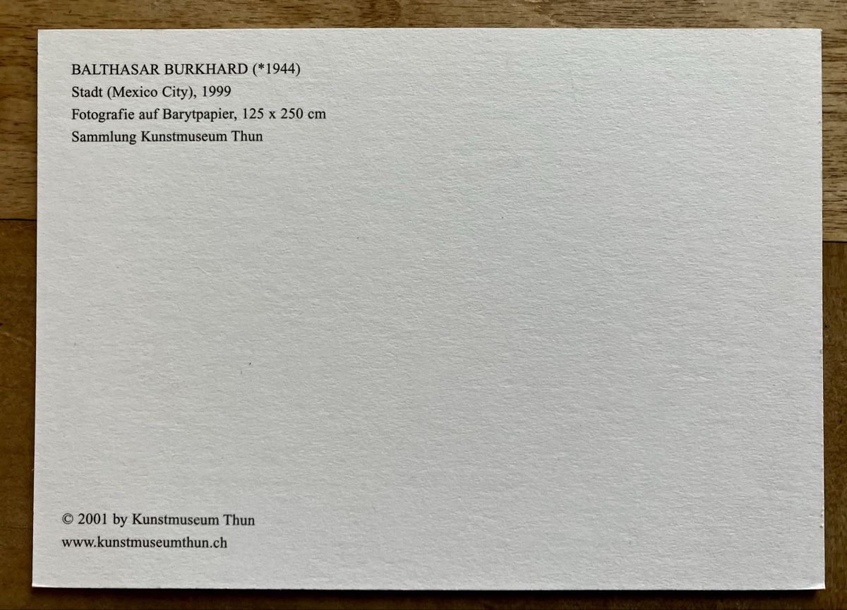 Ansichtskarten: AK Balthasar Burkhard – Neu (gemäss Beschreibung) aus Buchs AG von Allerleis 1
