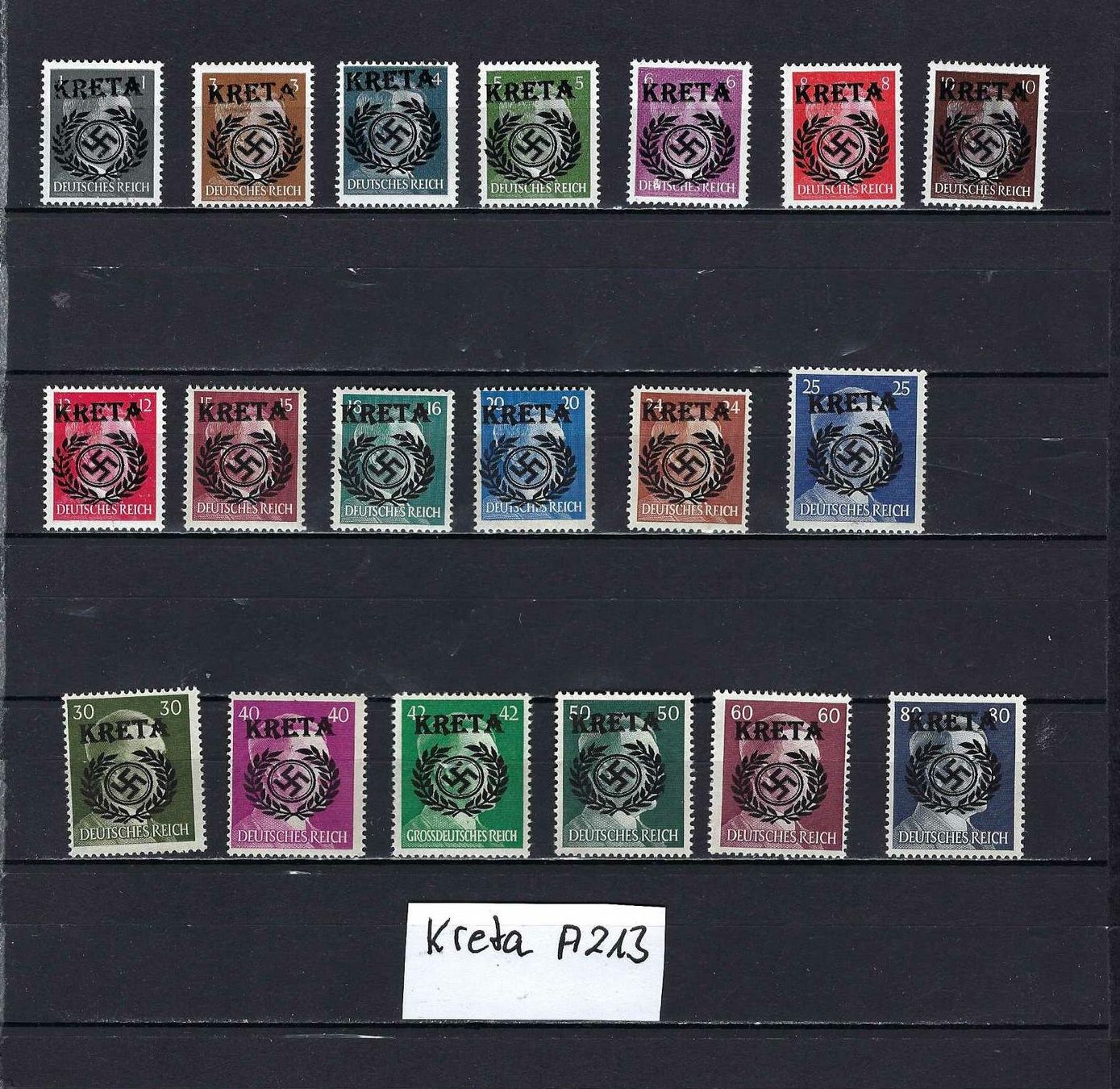 Alle Briefmarken: WKII Besetzung Kreta ** – Neu und originalverpackt aus Altstätten SG von Nandodax
