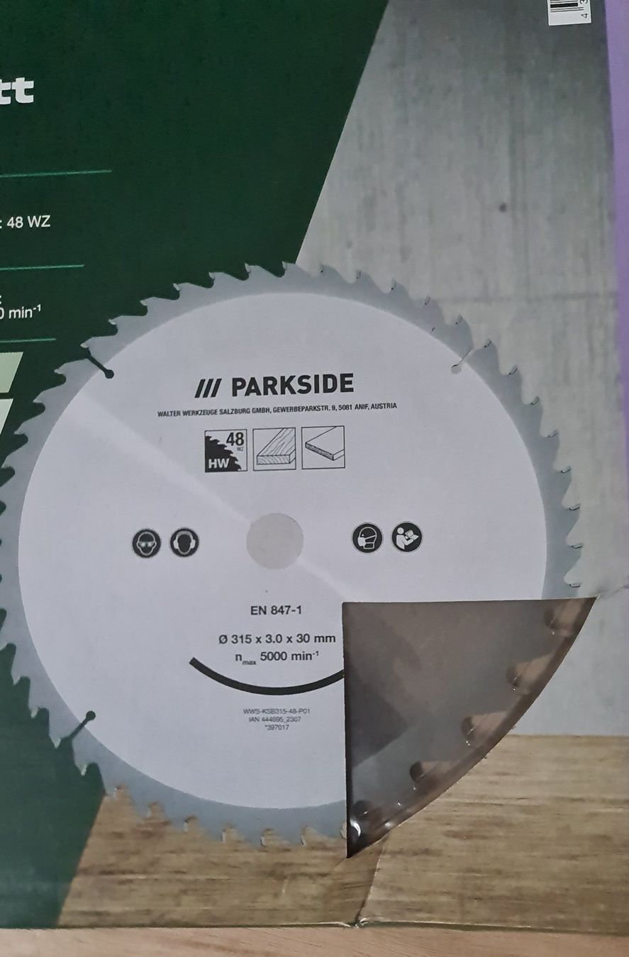 Parkside Sägen: Parkside Kreissägeblatt 315mm – Neu und originalverpackt aus Uerkheim von Justi.y 2