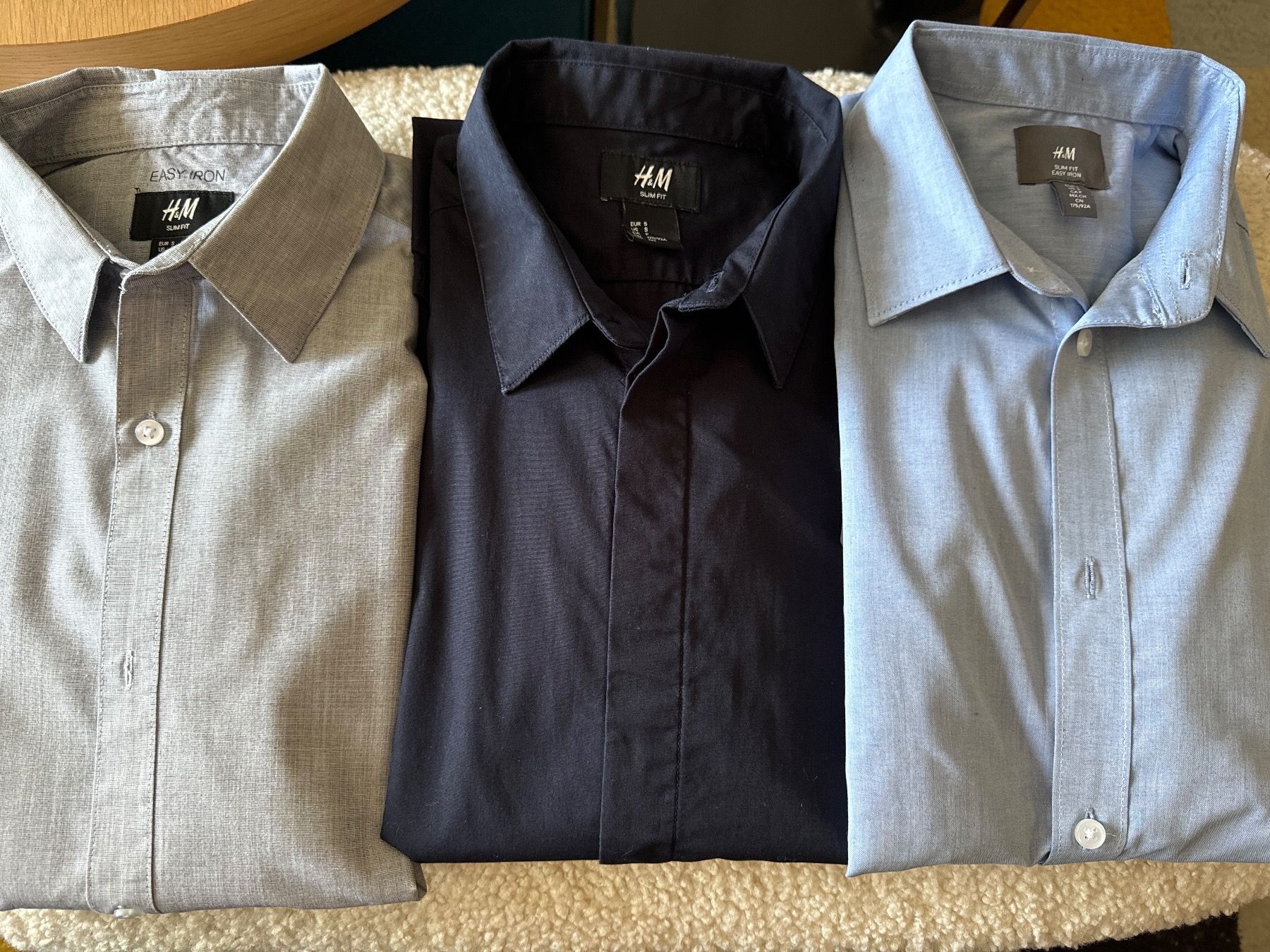 H&M Camicie: 3 H&M Herrenhemden Gr. S Herren – Usato da Winterthur venduto da britsi