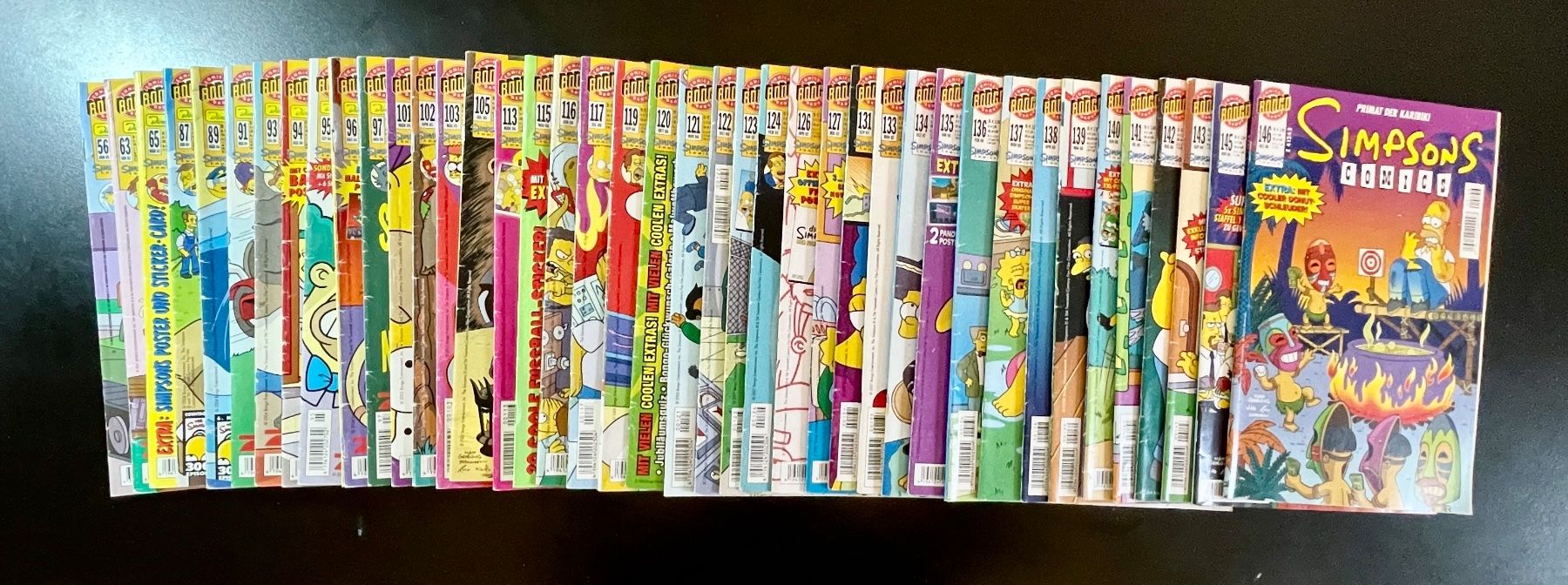 Comics: Simpsons Comics Sammlung 41 Stück! – Gebraucht aus Rämismühle von Nozebra