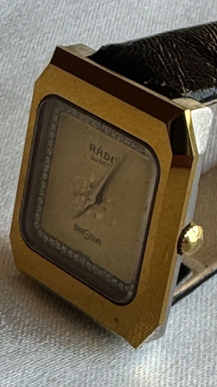 Rado Uhren: Rado Diastar mit Diamonds , Gold Optik, Quartz – Gebraucht aus Untersiggenthal von TimeandShine 2