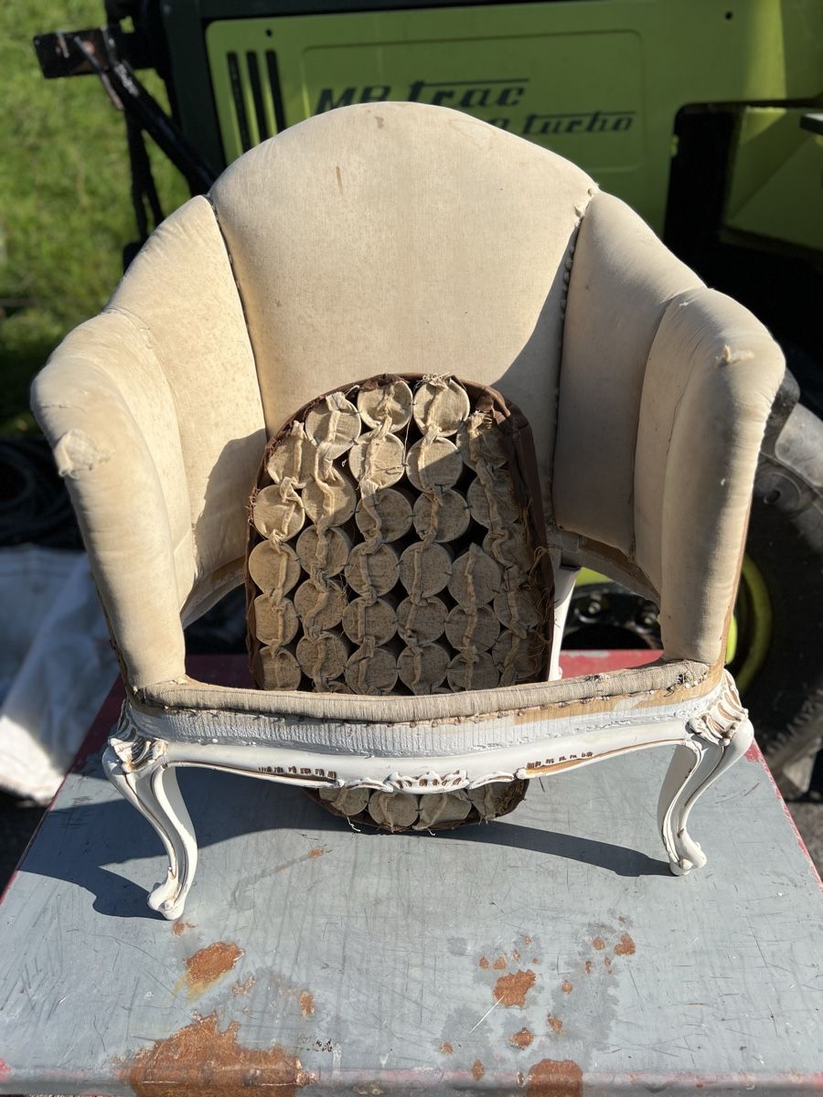 Sessel: Fauteuil, antik – Gebraucht aus Rothenburg von Acarla 1