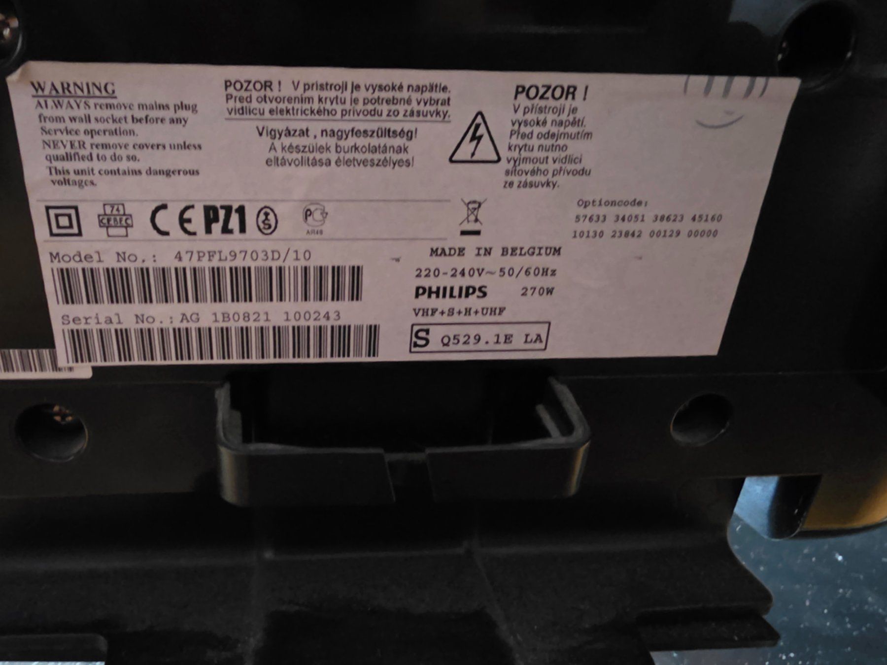 Philips Televisori: Philips TV Flachbildschirm mit Ledbeleuchtung. – Usato da Brienzwiler venduto da vegetabelvamp 7