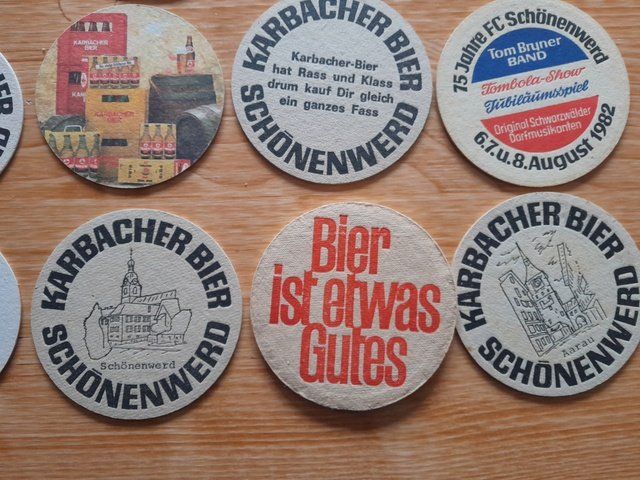 Sottobicchieri: Bierdeckel Brauerei Karbacher Schönenwerd – Usato da St.Gallen venduto da Stocken64 1