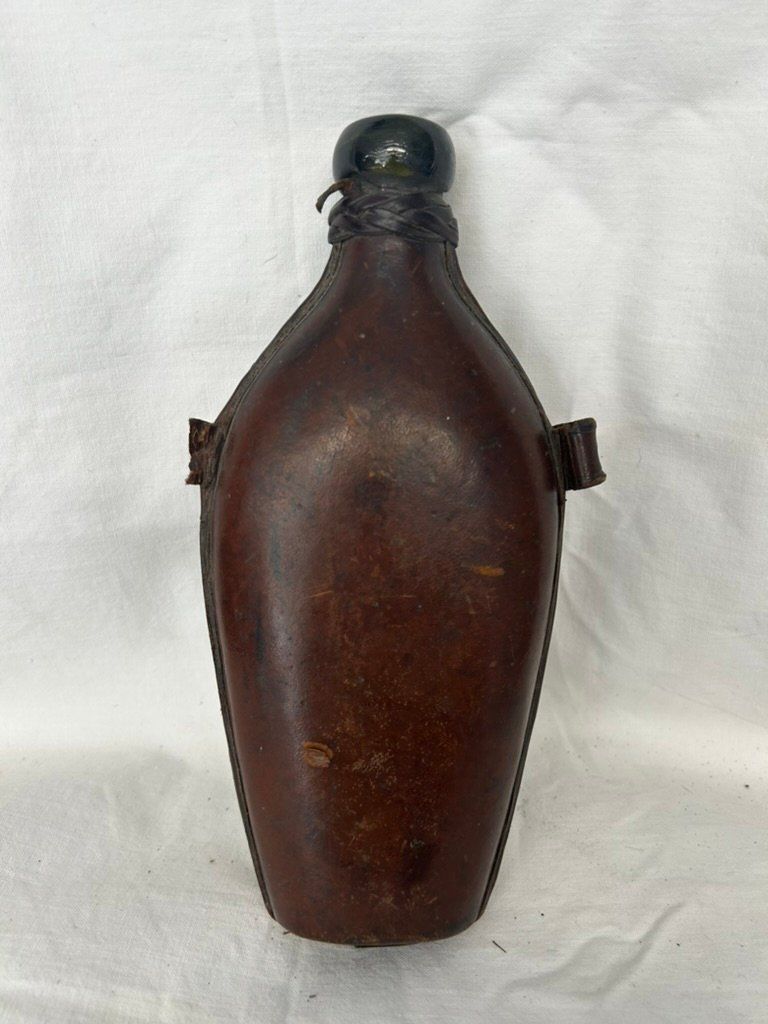Schweizer Armee Uniformi: Schweizer Armee Feldflasche nach Ordonnanz um 1860 – Usato da Sarmenstorf venduto da zefplupo