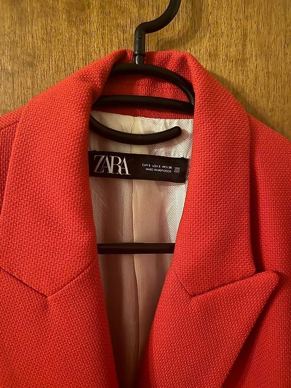 Giacche: Blazer chaud Zara  Rouge  Taille S – Usato da Crans-Montana venduto da van_x72p 1