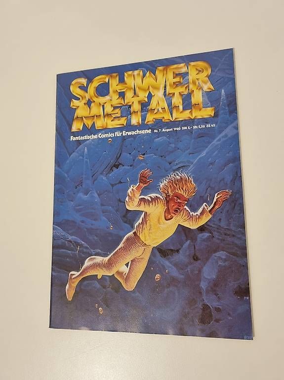 Fumetti: Schwermetall Nr. 7 August 1980 – Usato da Gland venduto da Khazmur1