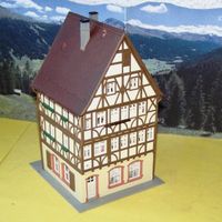 Faller H0 Stadthaus, sehr schöner Riegelbau,  Fertigbau