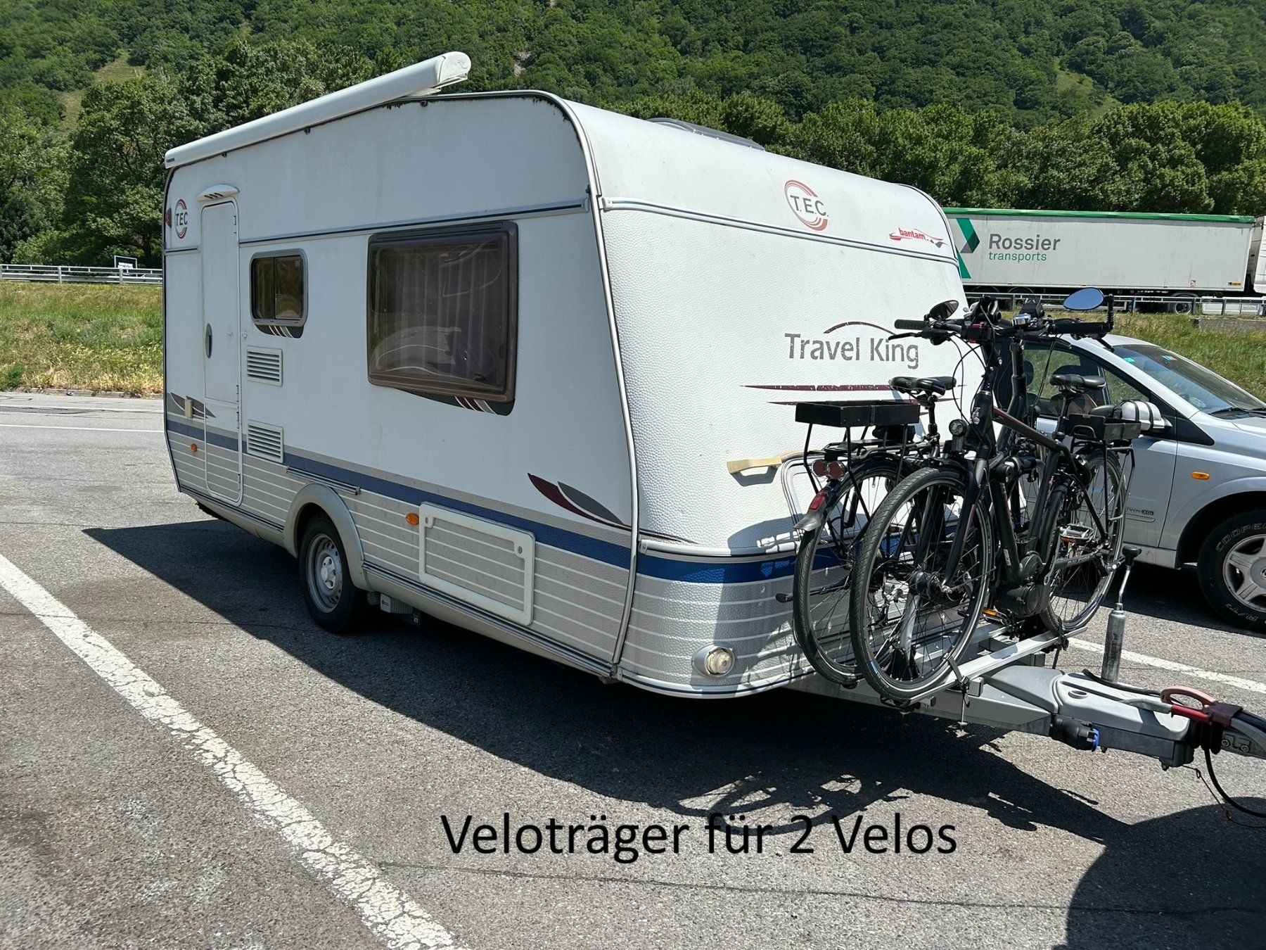 Tec Veicoli da campeggio: Wohnwagen  TEC Travel King 430 TE – Usato da Neftenbach venduto da Tual