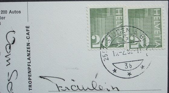 Cartoline postali: STUDEN-BIEL Café Florida U.+C. Schwab – Usato da Jona venduto da philajona 1