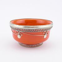 Orientalische Keramikschale, Handmade in Marokko