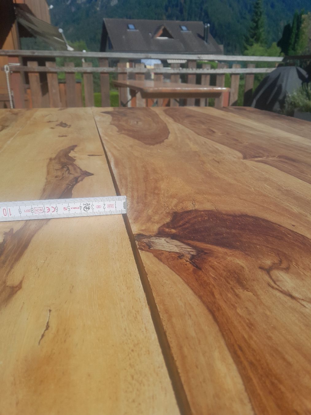 Tables: Esstisch 200cm 100cm 75cm – D'occasion à Studen SZ par Mostelbock02 1
