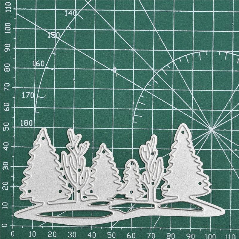 Schablonen: WALD BÄUME STANZSCHABLONE – Neu und originalverpackt aus Affoltern am Albis von scrapbooking 4