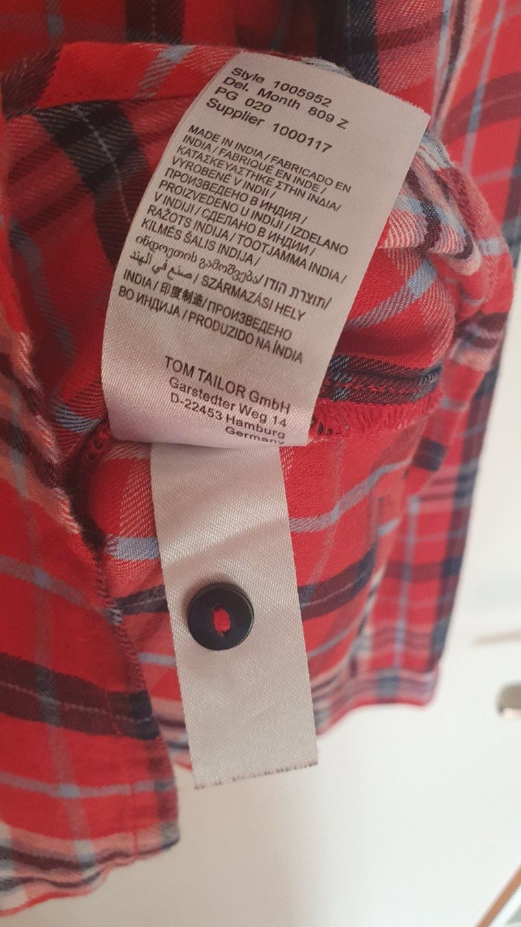 Tom Tailor Camicette: Kariertes Hemd – Usato da Brüttisellen venduto da Kluba 2