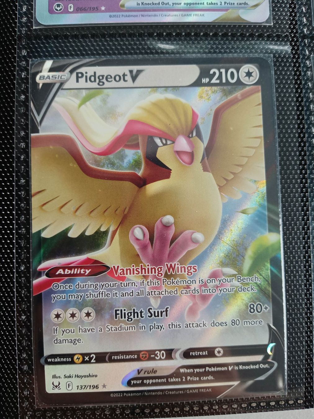 Pokémon Carte collezionabili: Pidgeot V – Usato da Altstätten SG venduto da GGsGameshop