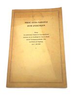 Prof. Otto Nägeli zum Andenken