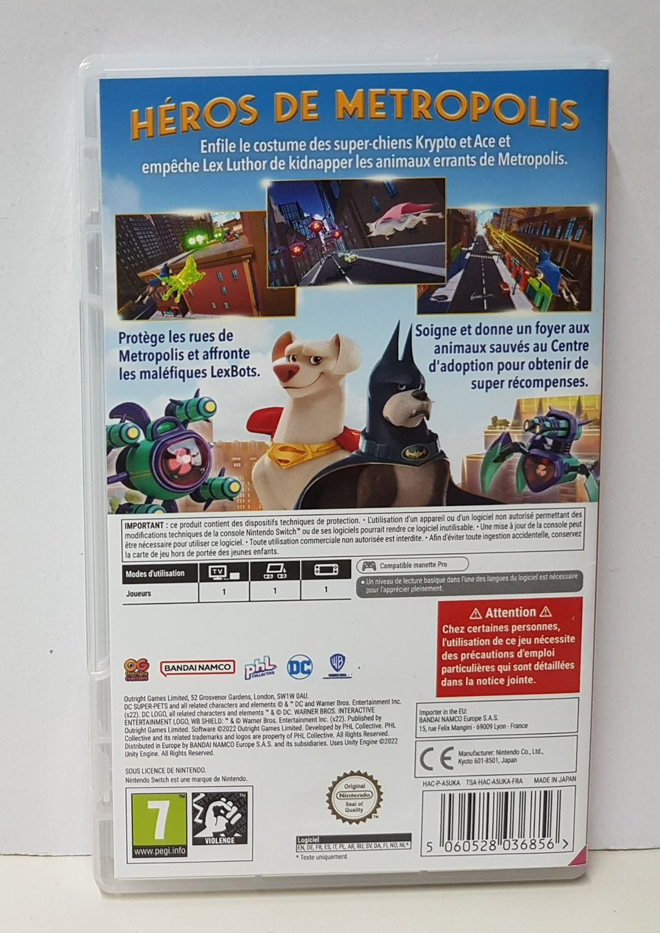 Nintendo Giochi: 😎 Switch  DC Krypto Super-Chien – Usato da Schüpfheim venduto da Games_Spielkonsolen 2