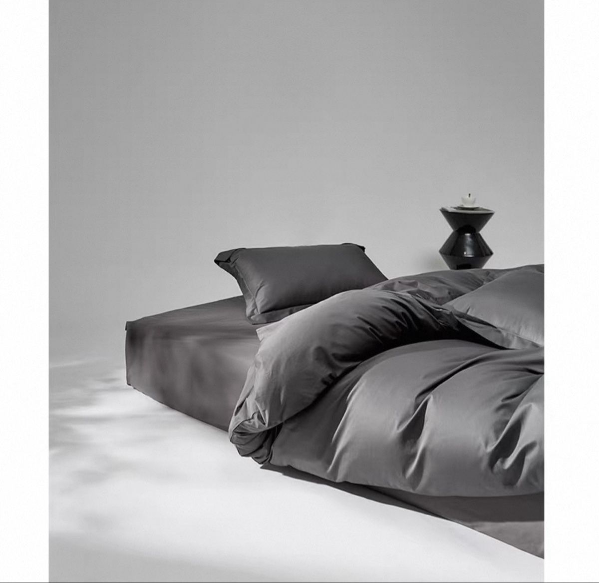 Biancheria da letto: 4-Piece Bedding Set - grey, 100% long-staple Cotton – Usato da Dübendorf venduto da zhe_69pd 1
