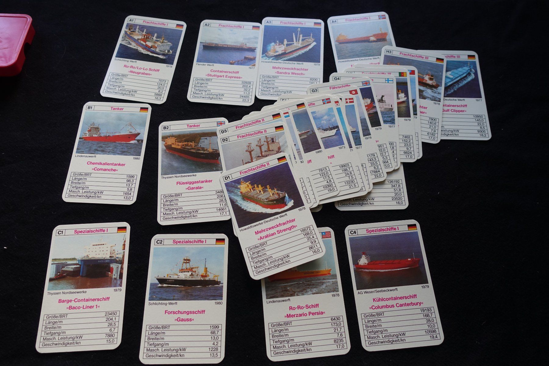 Spiele: Top-Ass Quartett "Schiffe", 3234/2 komplett – Gebraucht aus Gutenswil von Optico 2