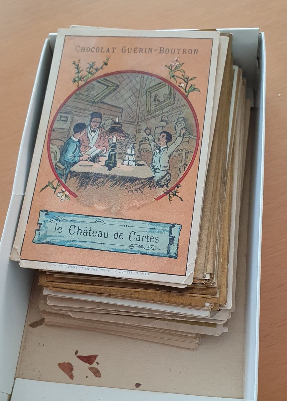 Carte collezionabili: 150 Werbebildern CHOCOLAT GUÉRIN-BOUTRON 1889 – Usato da Kreuzlingen venduto da Rschweiz1 7