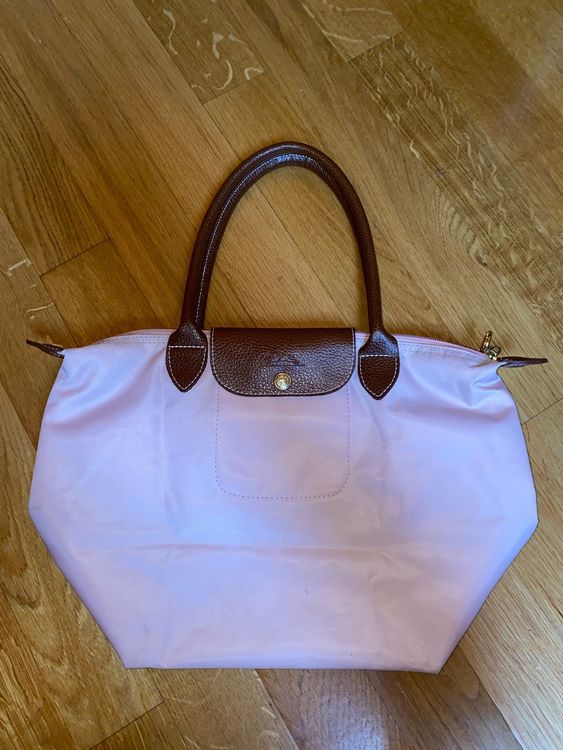 Sac longchamp rose discount pale