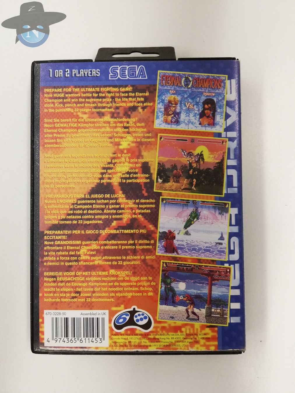 Sega Giochi: Eternal Champions / Sega Mega Drive MD – Usato da St. Gallen venduto da zorro_dc 1
