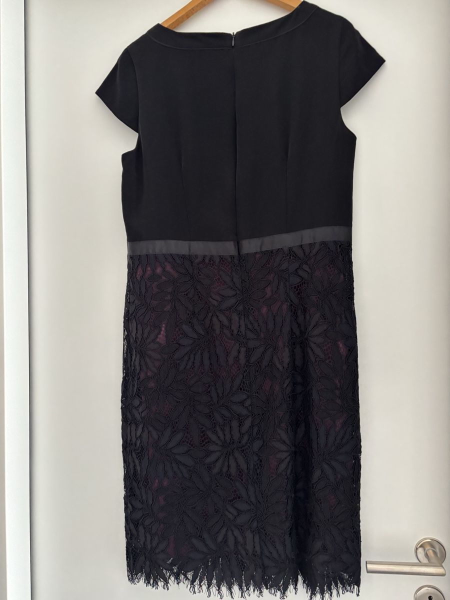 Vestiti: Elegantes, schwarzes Kleid mit Spitze, Grösse 40 – Nuovo (secondo la descrizione) da Wohlen AG venduto da Megagaga 1