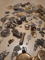 Grosse alte Schmuck-Sammlung, viel hochwertiger Schmuck!