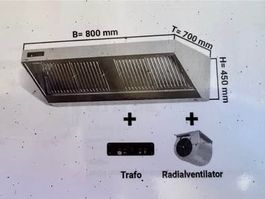 Hotte aspirante murale dynamique neuve, dans son carton