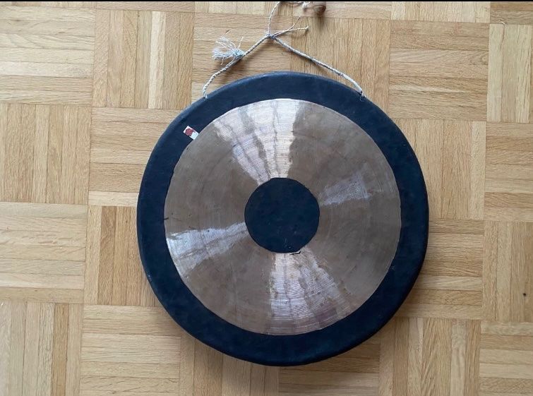Strumenti musicali: Wunderschöner Gong mit Schlägel – Usato da Bern venduto da 1grenierdeSofine.