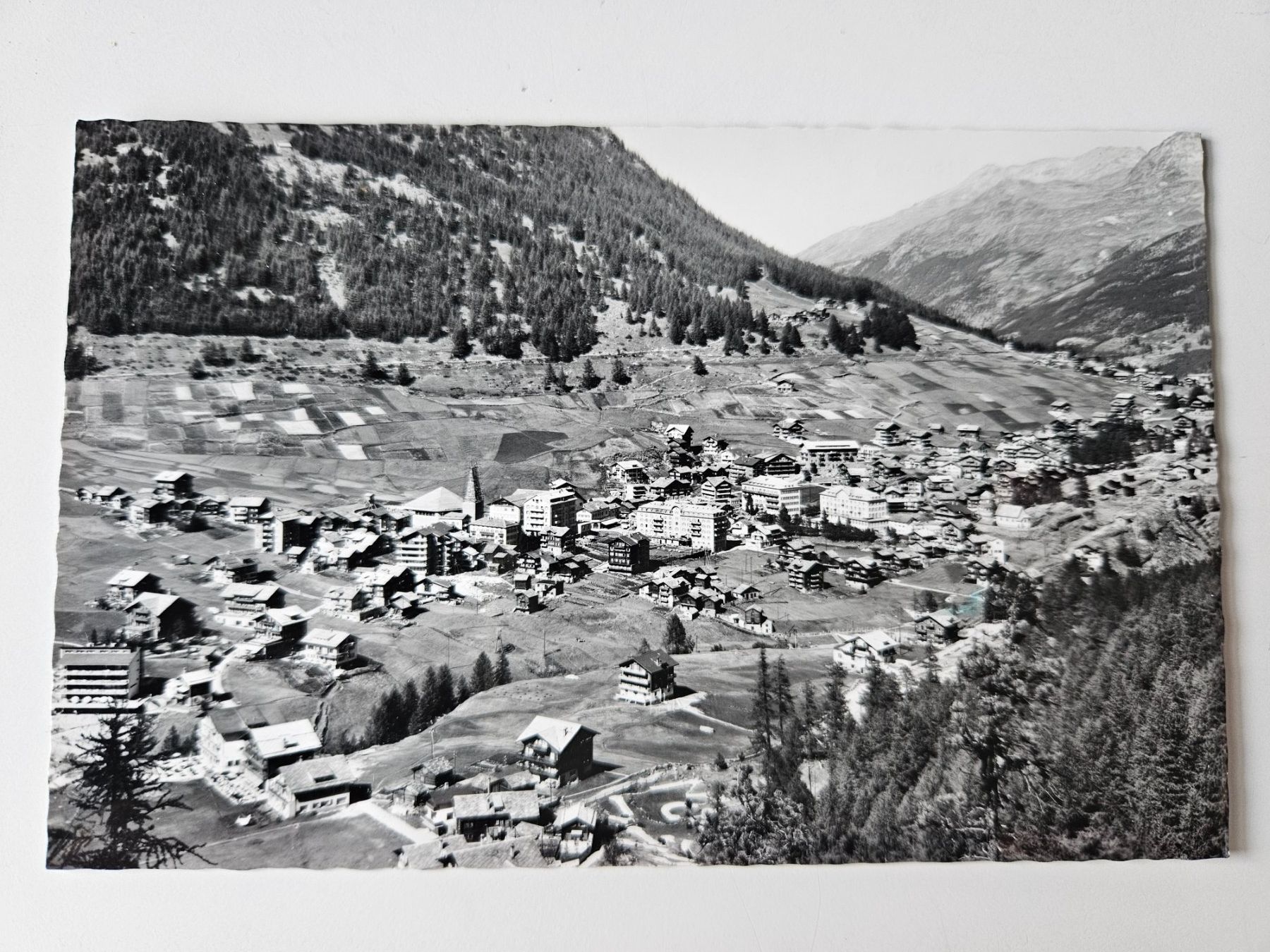 Cartoline postali: Carte Postale Saas-Fee / VS - env. 1960 – Usato da Echandens venduto da annegug