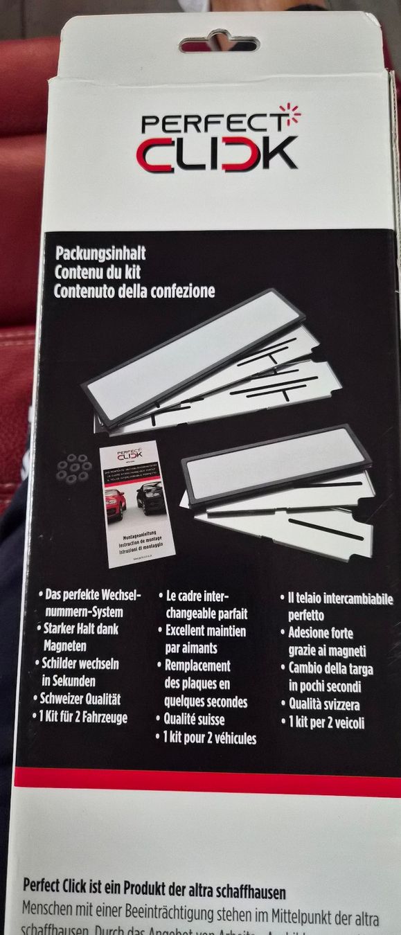 Perfect Click Accessori per altri veicoli: Perfect Click Wechselnummernsystem Neu Originalverpackt – Nuovo e nell'imballaggio originale da Dietikon venduto da Agiraffe 3