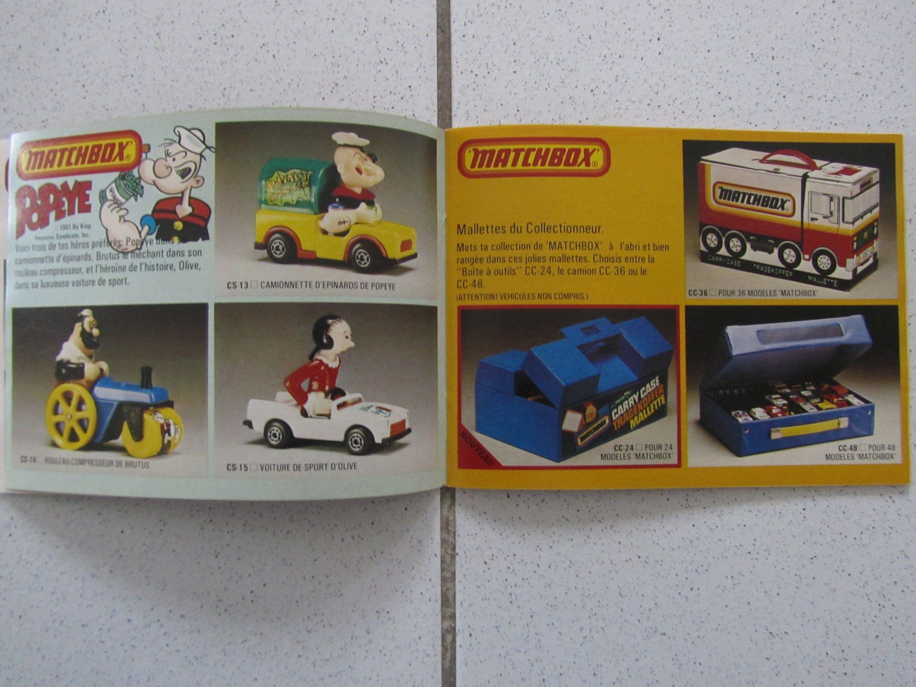 Matchbox Documents: Matchbox Prospekt von 1982/1983 – D'occasion à Weiningen ZH par dietsch57 6