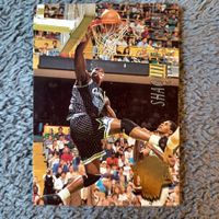 1994-95 NBA Fleer Ultra Shaquille O'Neal Orlando Dunk Card