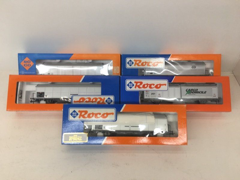 Roco Trains électriques: Spur H0 Roco SBB 5er Set Schiebewandwagen – D'occasion à Büsserach par ModellbahnDepot