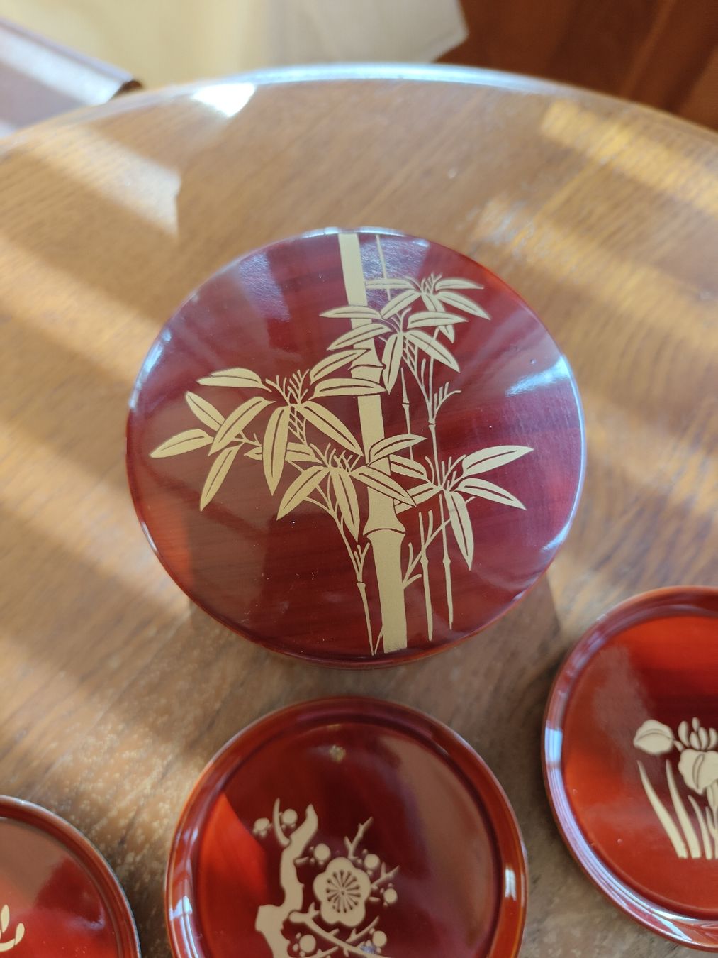 Untersetzer: Japanische Vintage Teller Untersetzer – Gebraucht aus Pieterlen von Saemelili 3