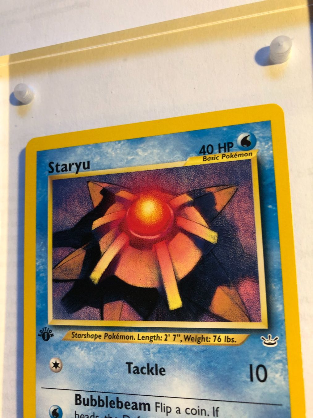 Sammelbilder & Trading cards: Staryu 1st Neo Revelation - MINT - ab 1.- – Gebraucht aus Giubiasco von dan_pr8b 3