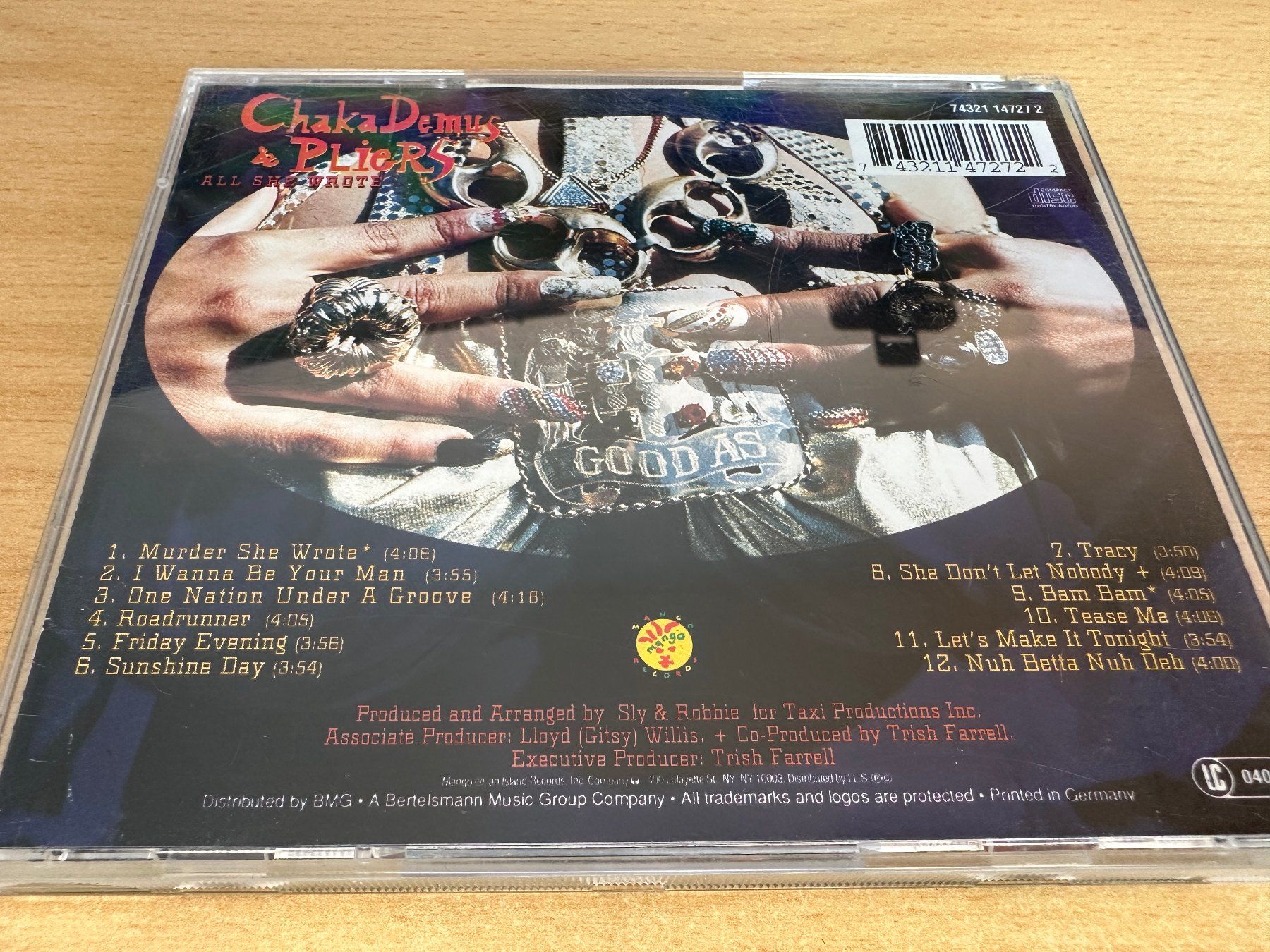 CD: Chaka Demus & Pliers – All She Wrote – Usato da Rikon im Tösstal venduto da Alpenmutz 1