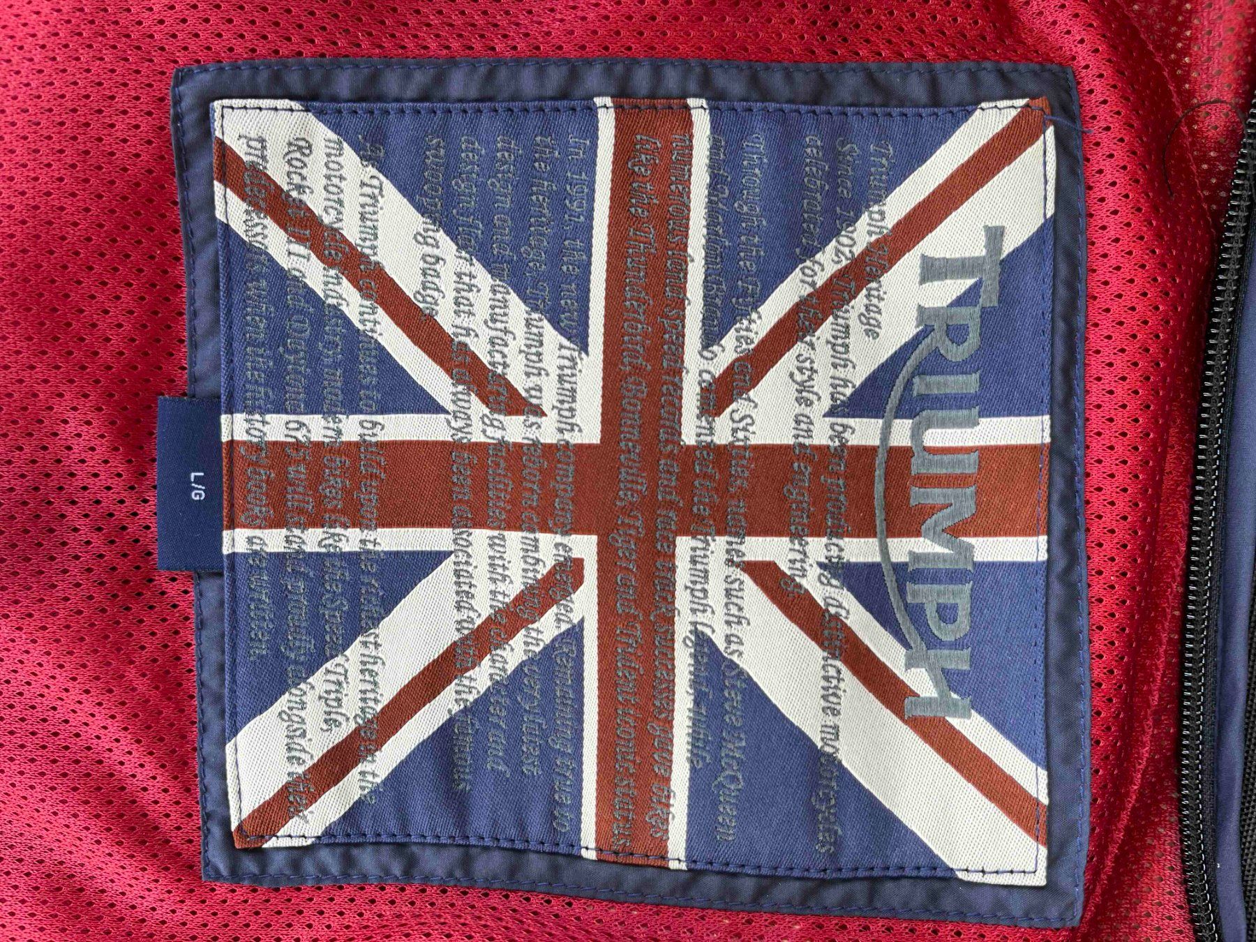 Triumph Giacche: Veste moto Triumph - vintage look – Usato da Gland venduto da L-Albatros 5