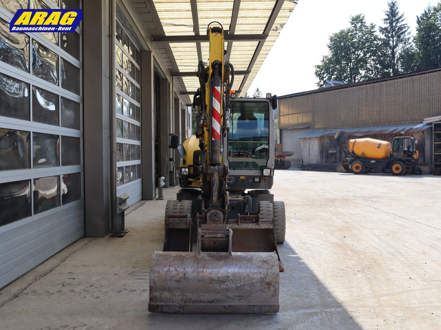 Wacker Neuson Escavatori: Wacker Neuson EW65 Mobilbagger – Usato da Hasle LU venduto da Arag08 3